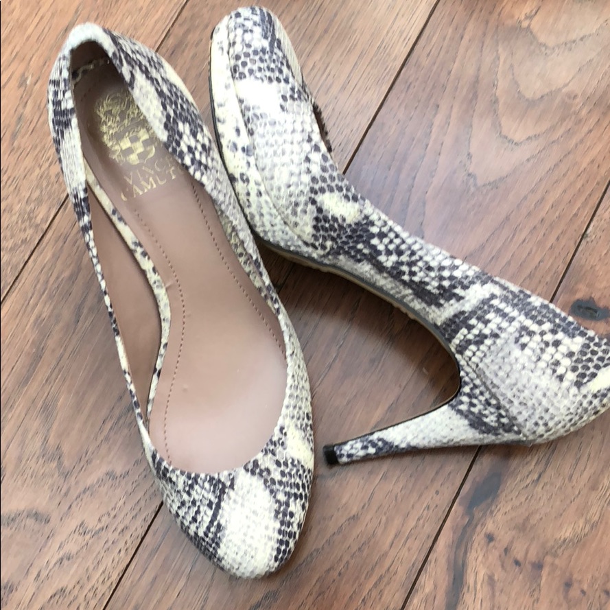 Vince Camuto Python Pumps